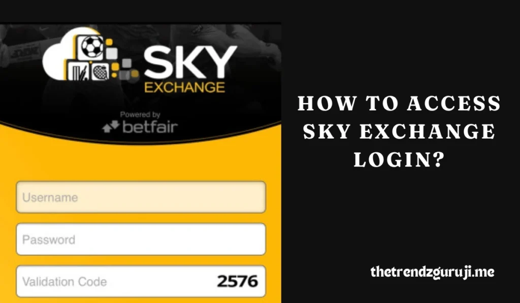 Sky Exchange Login